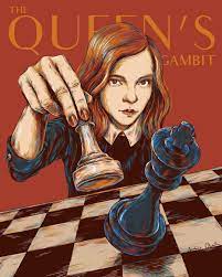 The Queen S Gambit Queens Gambit Art Queen S Gambit Retro Poster