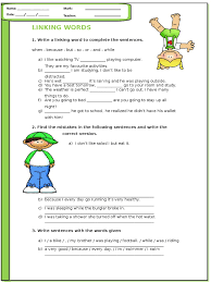 Now read the following sentences: Linking Words 2013a Pdf Leisure