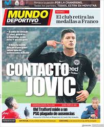 Ich konzentriere mich momentan nur auf eintracht frankfurt, das ist meine oberste priorität. sport bild hatte bereits im februar berichtet, dass neben dem fc barcelona auch der fc bayern mit. Luka Jovic Von Eintracht Frankfurt Bei Fc Barcelona Und Real Madrid Im Gesprach
