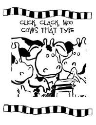 Click Clack Moo Cows That Type Fun Spelling And Handwriting Kindergarten Themes Book Activities