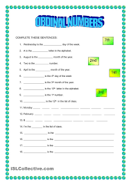 Ordinal Numbers Ordinal Numbers Number Worksheets Kindergarten Number Worksheets