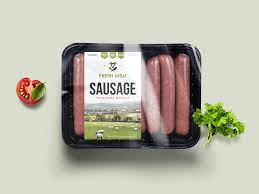 Download Free Sausage Food Packaging Mockup Psd PSD Mockup Templates
