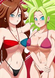 Kefla's mobility on the ground is very strong thanks to her teleport which both crosses up and can be used for left/right mixups with assists. Android 21 And Kefla Bikini Session By Axzlrose On Deviantart Anime Dragon Ball Z Dragon Ball