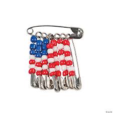 Excerpted from esl teacher's holiday activities kit.flag day is june 14. Beaded American Flag Pin Craft Kit Oriental Trading