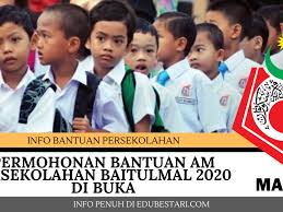 Permohonan bantuan persekolahan yayasan wilayah persekutuan 2020 (borang). Permohonan Bantuan Am Persekolahan Baitulmal 2020 Di Buka Edu Bestari
