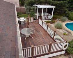 Our outdoor spaces are finally wrapping up and we are thrilled. Westfield Nj Fiberon Deck And Pergola Deck Pros