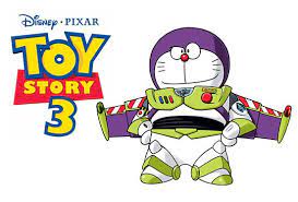 to infinity doraemon pixar toys toy story 3