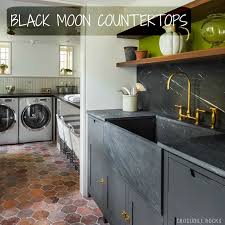 black soapstone mudroom sink