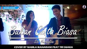 Includes transpose, capo hints, changing speed and much more. Bukan Cinta Biasa Siti Nurhaliza Lirik Cover By Nabila Maharani Feat Tri Suaka Youtube