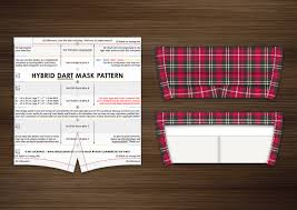 You can make fabric ties). Diy Instructions Customized Hybrid Face Masks Iris Luckhaus Illustration Design