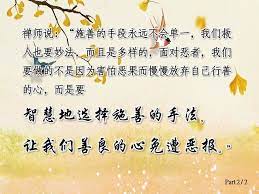 学佛必须要行善 不伤害自己又能度到众生 就是妙法 能让别人开悟 又能让自己度到更多人 就是智慧 life quotes buddha quotes quotes