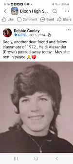 RIP Ellen Dutton... class of 76...our deepest sympathy to her family