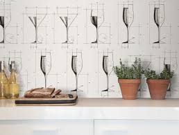 Quella di tessuto viene a volte rifinita con materiale acrilico o vinile ed è altrettanto facile da lavare; Cod 11650 Carta Da Parati Per Cucina