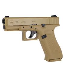 190 mm (7.48 in) barrel: Umarex Glock 19x Co2 Pistole Coyote 18 Schuss Blowback Kaliber 4 5 Mm