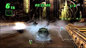 Place 3rd or better in standings in wet wasteland. Ben 10 Galactic Racing Review