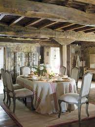 29 Idees Pour Une Salle A Manger En Style Shabby Chic Et Provencal Laissez Vous Inspirer Agriturismo Francese Decorazione Country Stile Country Francese