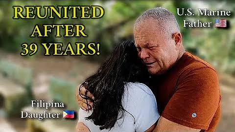 🇺🇲 U.S. Marine REUNITED with long-lost DAUGHTER in the Philippines 🇵🇭  after 39 years!