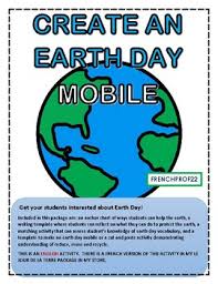 Create An Earth Day Mobile And Other Activities