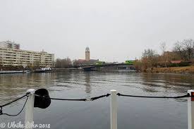 Auf Der Havel Vor Spandau Hausboot Boote Brandenburg