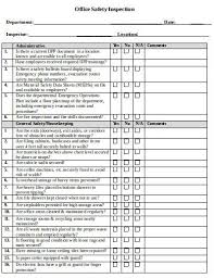 Are eyewash/showers flushed weekly and inspected annually? 11 Safety Inspection Form Templates In Doc Pdf Free Premium Templates