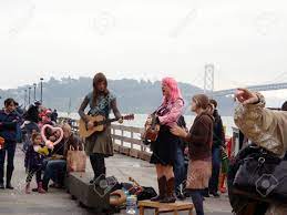 This is a list of bands from the san francisco bay area, music groups founded in the san francisco bay area or closely associated with the region. San Francisco Ca January 2 Three Female Street Musicians Jam Stock Photo Picture And Royalty Free Image Image 8707541