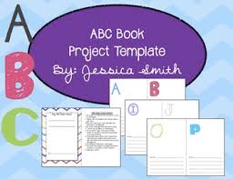 abc book project for any topic any grade editable