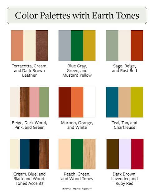 What Are Earth Tones & How Can They Work In Your Home? | Apartment Therapy