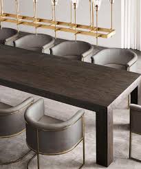 Option For More Formal Chairs I Kitchen That We Store For Dinner Parties Not For Day To Restoration Hardware Dining Room Luxury Dining Room Dining Room Decor