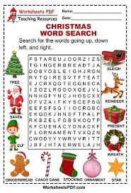 Since then i've found that they are a little challenging to put together! Christmas Word Search Free Printables Worksheets Pdf