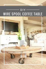 We have used wood cable spools for so many projects including tables at weddings, a spool ottoman, side tables, furniture for the goats to jump on, and even wall decor! Diy Wire Spool Coffee Table Easy Repurposed Project Twelve On Main