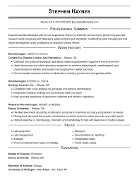 The best way to write a resume is to tailor it professionally once all your data is ready. Professional Biology Resume Examples For 2021 Livecareer