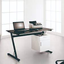 Large pc computer desk / dressing table, with storage. Long Office Tempered Glass Computer Table View Office Furniture Lonshine Product Details From Long Sheng Office Furniture Co Ltd On Alibaba Com