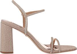 Badgley mischka sonya outlet block heel sandal