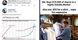 Amazon executives suspected jeff bezos was poised to divorce his wife when. 24 Investment Memes From The Big Brains At R Wallstreetbets Funny Gallery
