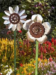 Easy Garden Accents To Make Yourself Diy Garden Garden Art Pumpkin Painting Ideas Fall Easy