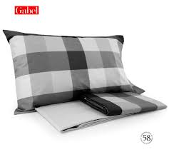 Madapolam di puro cotone 100%, 58 fili al cmq disponibile in 8 varianti di col. Completo Lenzuolo Piazza E Mezza Gabel Joy Art Wilson Variante Grigio