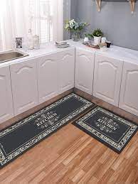 Letter Print Non Slip Kitchen Mat 1pc Printed Floor Mat Kitchen Mat Kitchen Mats Floor