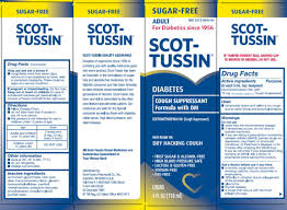 Scot Tussin Diabetes Cough Formula With Dm