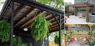 Imagine sitting underneath the structure and having the versatility to look up to gaze at the stars or when the weather changes, extend the canopy out quickly to protect you. 40 Diy Pergolas You Can Create For Your Own Backyard
