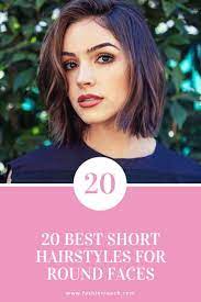Mona patterson's short layered hairstyle. Are You Looking Forward To Get The Best Haircuts For Round Faces Don T Look Back And Short Hair Styles For Round Faces Round Face Haircuts Short Hair Styles