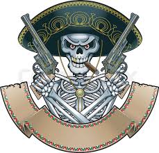 Get up to 70% off now! Mexican Skull With Sombrero Guns And Stock Vector Colourbox