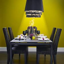 Mustard yellow dining room set. 17 Bright And Pretty Yellow Dining Room Designs Home Design Lover