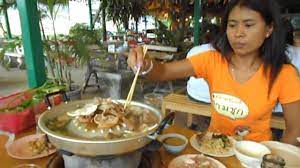 14 mookata thai korean bbq grill steak black cover aluminium electric set pan. Thailand S Best Kept Secret Thai Food Moo Kata Thai Barbecue Restaurant In Krabi Town Thailand Youtube