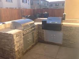 A Built In Traeger And Added Stainless Steel Accessories To Match From Matthew Dreher Outdoor Kitchen Outdoor Bbq Built In Grill