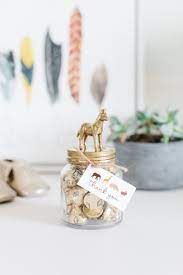 Boho Animal Jar Baby Shower Favors The Tomkat Studio Blog Baby Shower Party Favors Girl Baby Shower Favors Unisex Baby Shower