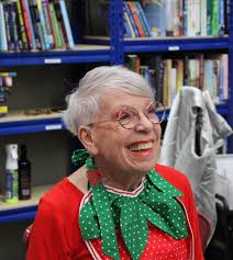 Muriel Fahrion creator of the Strawberry Shortcake franchise and the first  sixteen Care Bears was at Dog Ears tonight meeting fans and taking photos.  Photos by: Tara Espinoza