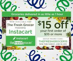Even as ceo, in certain situations you should consider if there's a better job out. The Fresh Grocer We Re On Instacart Customers Now Have Another Way To Purchase Groceries Online With Delivery Available In As Little As An Hour Get 15 Off Your First Order