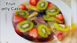 Fruit Jelly Cake Recipe Fruit Cake Recipe Jelly Cake Recipe Youtube Jelly Cake Fruit Jelly Jelly Desserts