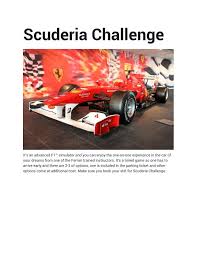 Ferrari world abu dhabi scuderia challenge. Pin On Ferrari World Theme Park