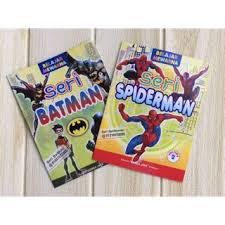 How to draw hulk cara menggambar hulk. Buku Mewarnai Seri Batman Spiderman Serba Jaya Shopee Indonesia